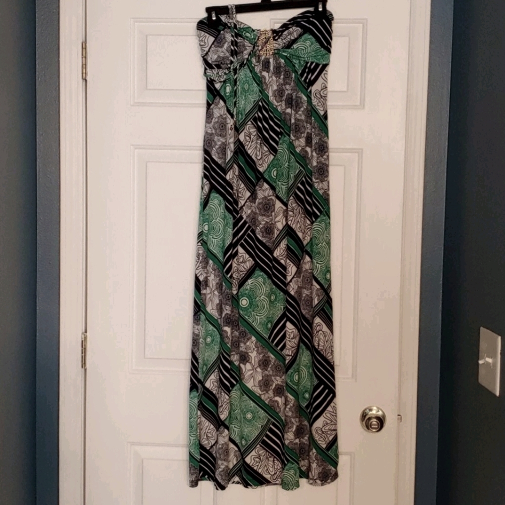 Strapless Maxi Dress